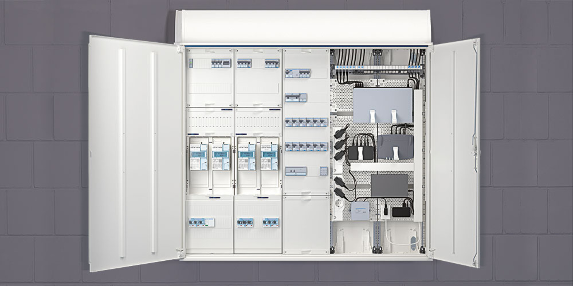 Technikzentrale bei Elektro Friedrich GmbH in Heusenstamm