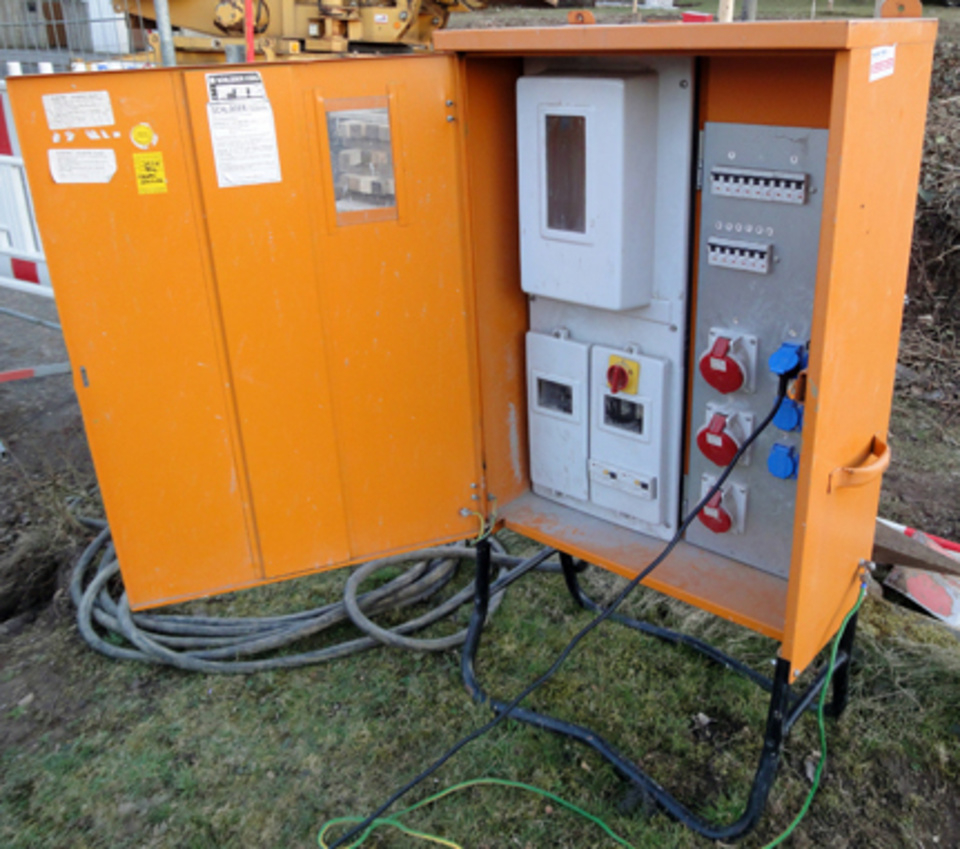 Baustromkasten bei Elektro Friedrich GmbH in Heusenstamm