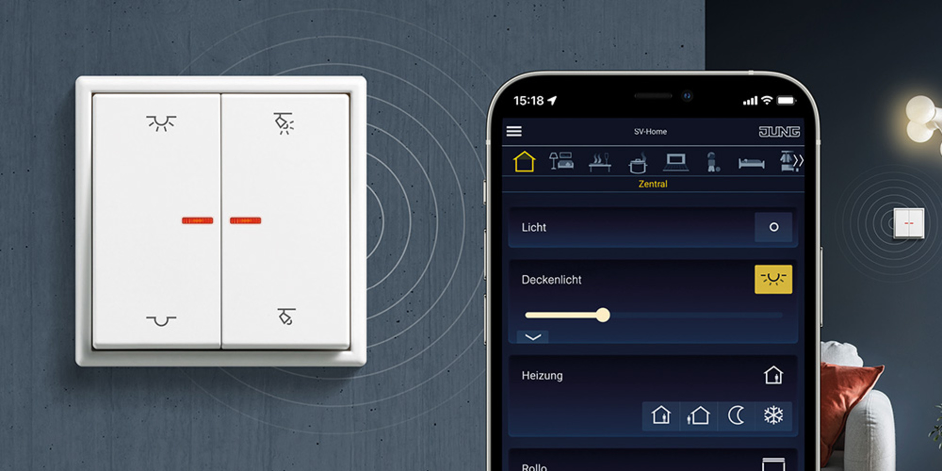 KNX RF Taster bei Elektro Friedrich GmbH in Heusenstamm